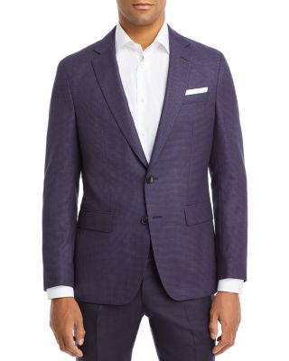 hugo boss purple coat