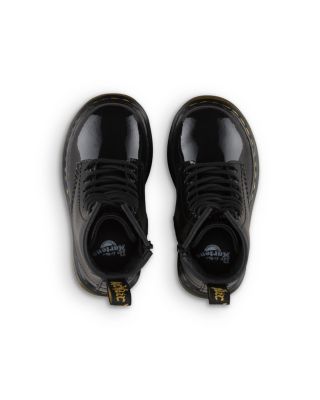 Girls' Patent Leather Boots - Toddler