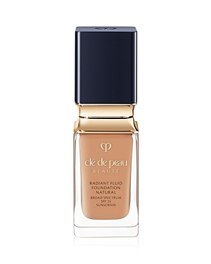 Clé De Peau Beauté Radiant Fluid Natural Foundation In B40 (light Tan Beige With Cool Rosy Beige Undertones)