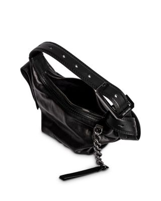 Zadig & Voltaire Le Cecilia Small Smooth Leather Shoulder Bag