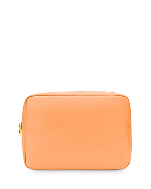 Shop Stoney Clover Lane Classic Large Nylon Pouch In Peach