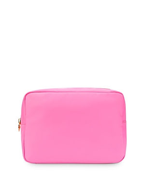 Shop Stoney Clover Lane Classic Large Nylon Pouch In Bubblegum