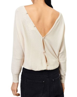 Button Back Sweater