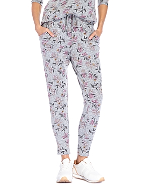 B Collection By Bobeau Camo Jogger Pants In Pink Floral