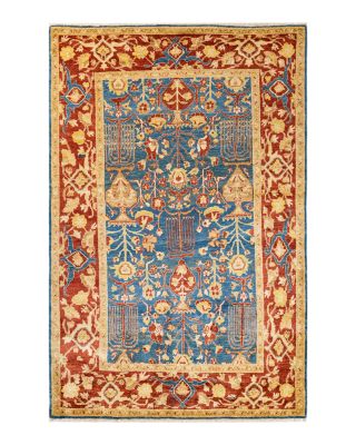 Bloomingdale's Eclectic M1466 Area Rug, 6'3 x 9'4