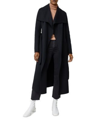 long black cashmere coat