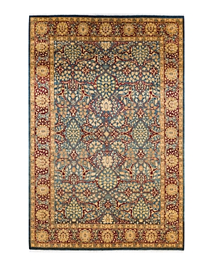 Bloomingdale's Mogul M1195 Area Rug, 6'1 X 9'3 In Blue