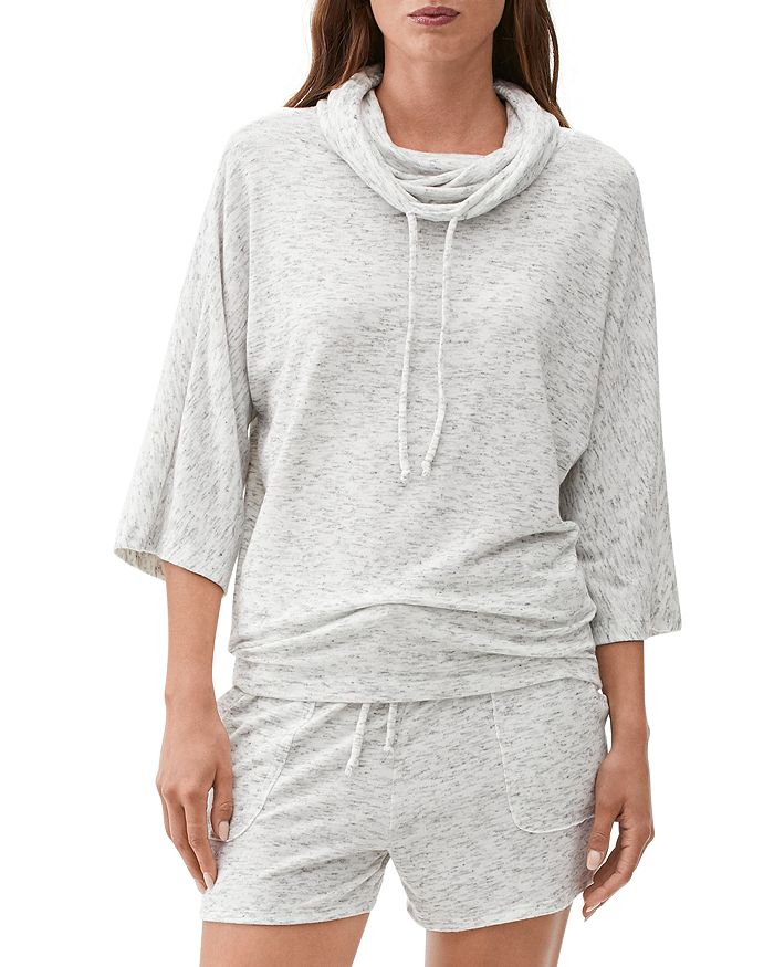 Michael Stars Charlie Draped Turtleneck Bloomingdale S