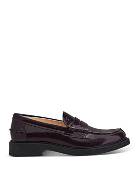 Tod's - Women's Leather Penny Loafers 