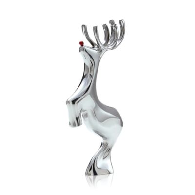 Nambé - Red Nosed Reindeer Figurine