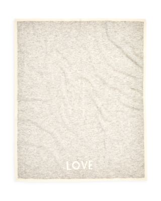Bloomie's Baby - Unisex Love Cashmere Baby Blanket