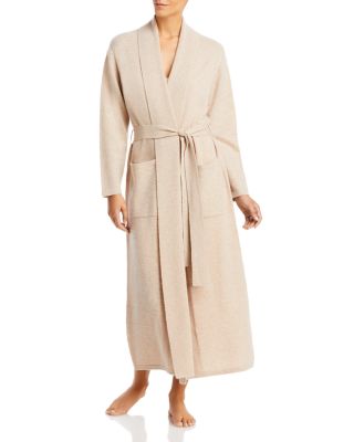 Arlotta Cashmere Blend Long Robe - 100% Exclusive In Sand
