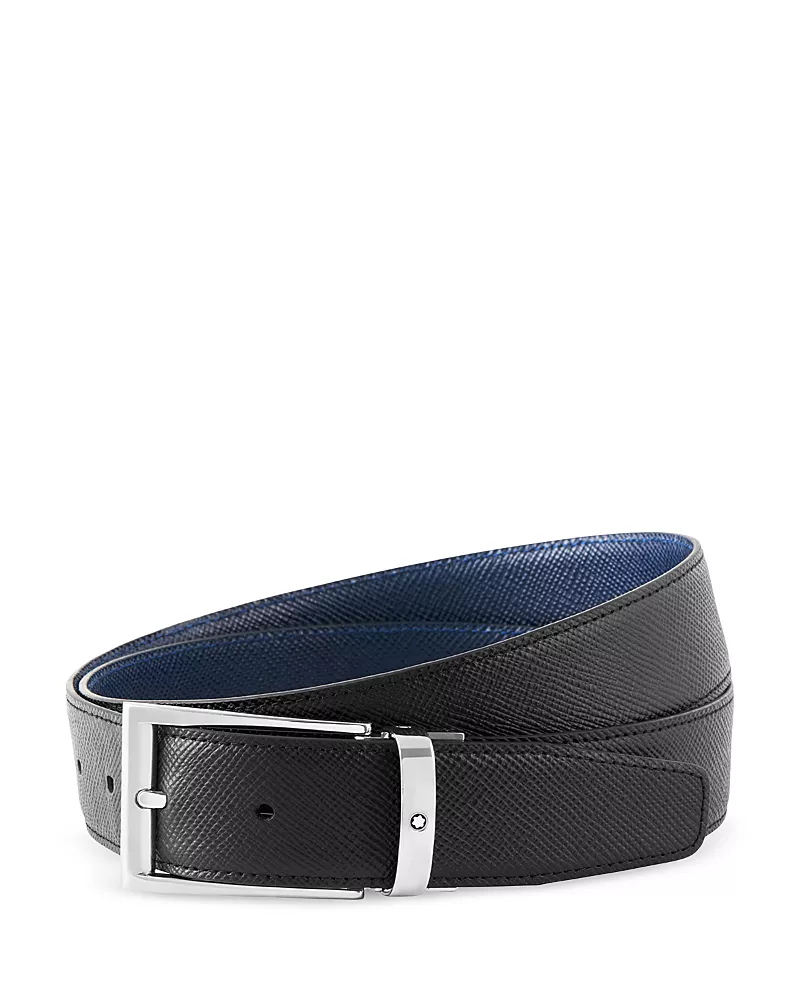 Montblanc Men's Contemporary Reversible Leather Belt