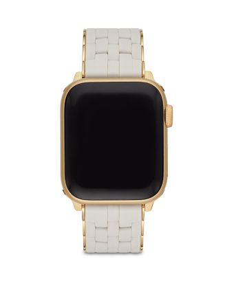 MICHELE Apple Watch 5 Link Silicone Wrapped Interchangeable