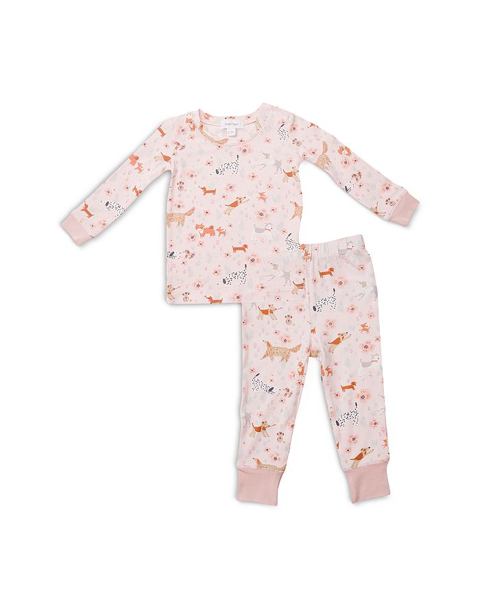 Angel Dear Girls' Floral Pup Pajama Set Baby Bloomingdale's