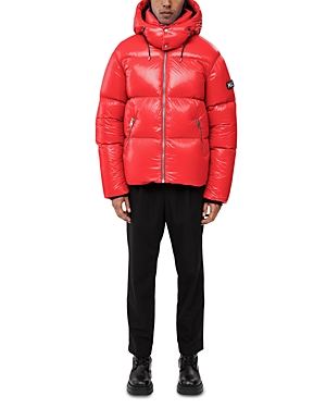 Mackage Kent Water Repellent Down Puffer Jacket In Punch