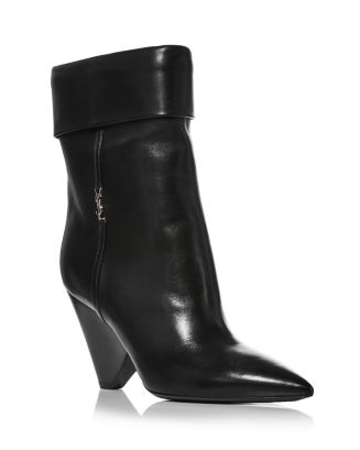 Saint laurent 2024 niki ankle boots