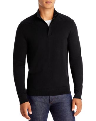 BOSS Quarter Zip Sweater | Bloomingdale's