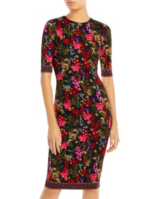 Delora fitted sale midi dress