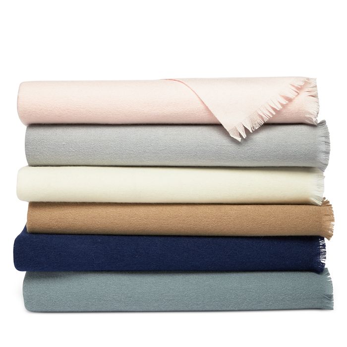 Hudson Park Collection Cashmere/Lambswool Throw - 100% Exclusive