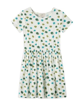 Peek Kids Girls' Dotted Knit Dress - Little Kid, Big Kid | Bloomingdale's