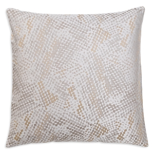 Frette Pebble Decorative Pillow, 20 X 20 - Exclusive In Savage Beige/milk