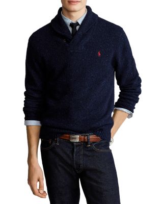 ralph lauren shawl pullover