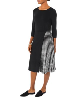 Misook - Printed Midi Dress