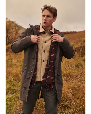 barbour wool jacket mens