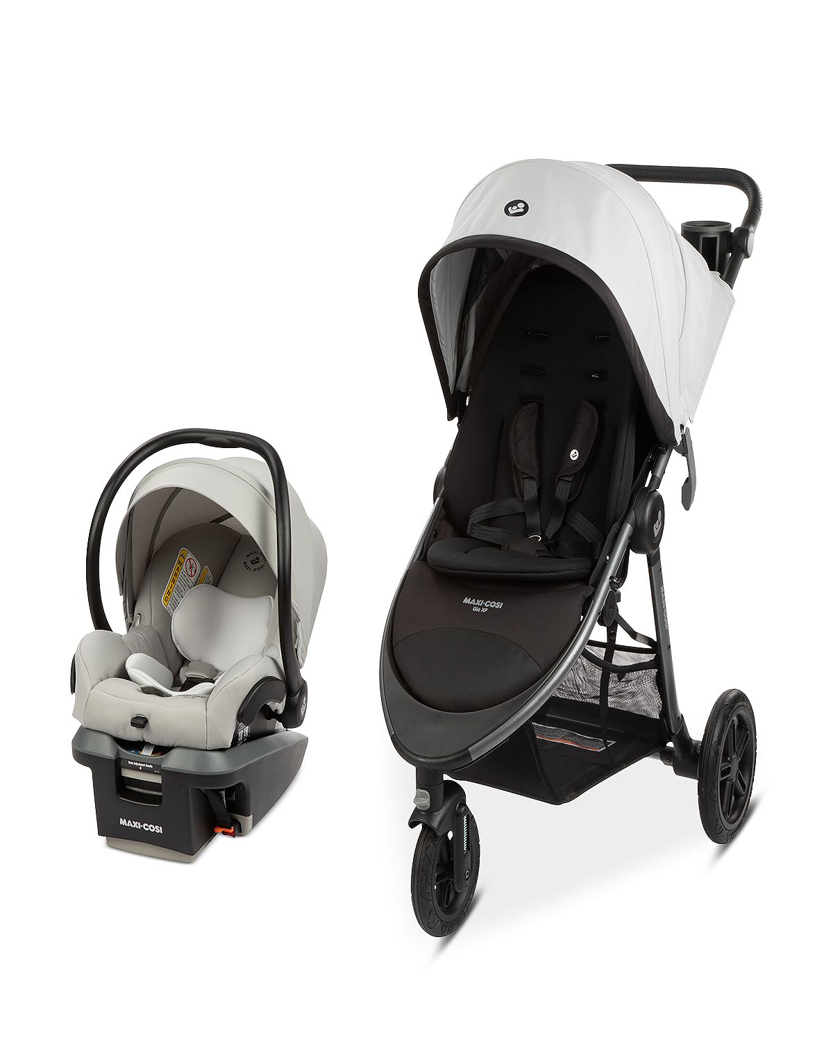 Photo 1 of Century Stroll On 3-Wheel 2-in-1 Lightweight Travel System – Infant Car Seat and Stroller Combo, Metro
