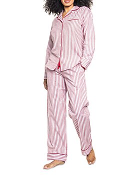 Petite Plume Cotton Pink Flannel Pajama Set
