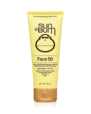 Sun Bum Spf 50 Clear Face Sunscreen Lotion 3 oz.
