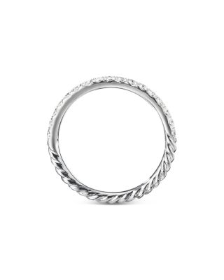 18K White Gold Collectibles Diamond Pav&eacute; Band