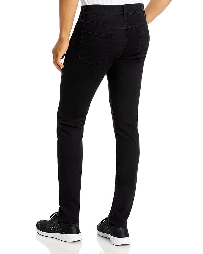 Shop 7 For All Mankind Luxe Performance Plus Slimmy Tapered Slim Fit Jeans In Black