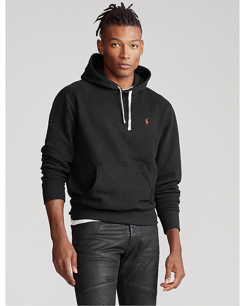 Polo Ralph Lauren Ralph Lauren Pullover Hoodie Black In Polo Black