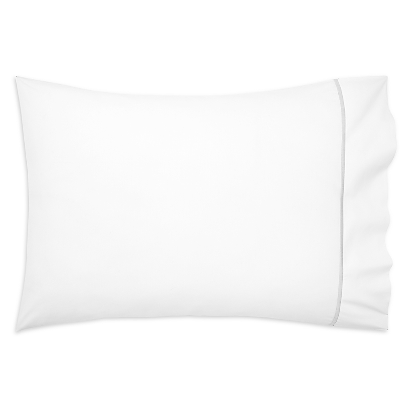 Yves Delorme Athena Standard Pillowcase In Silver
