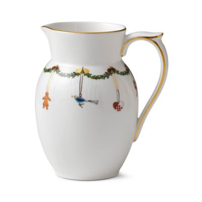 Star Fluted Christmas Jug