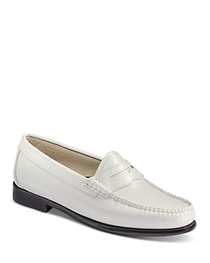 G.h. Bass Originals Women's Whitney Loafer Flats In White
