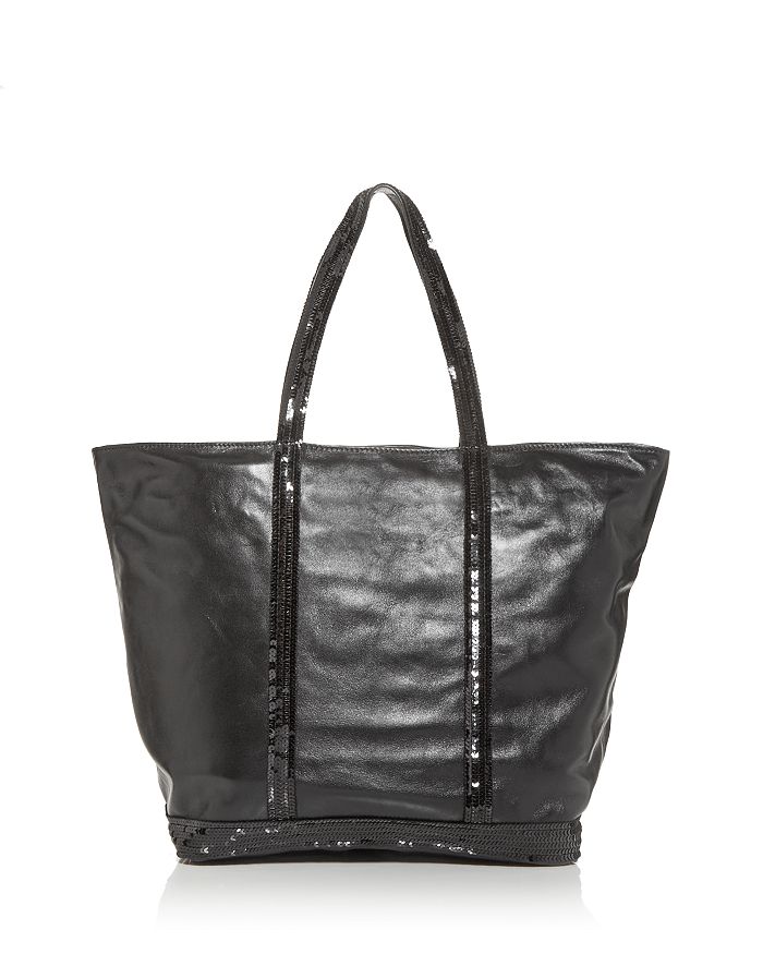 VANESSA BRUNO - Cabas Large Leather Tote