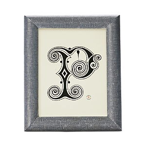 Pigeon & Poodle Cardiff Picture Frame, 8" X 10" In Denim