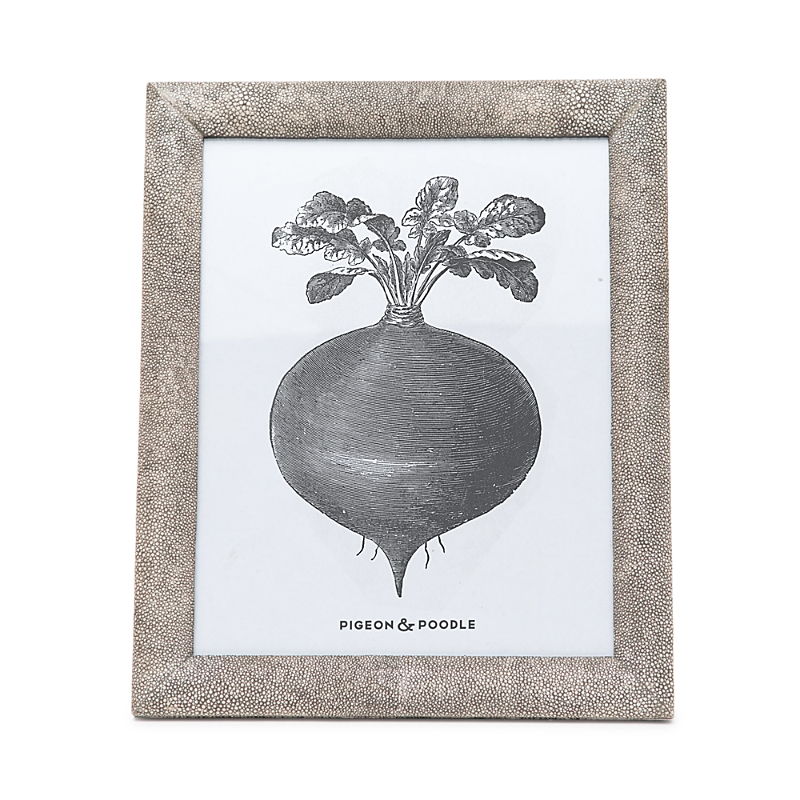 Pigeon & Poodle Oxford Blanc 8 X 10 Frame In Sand