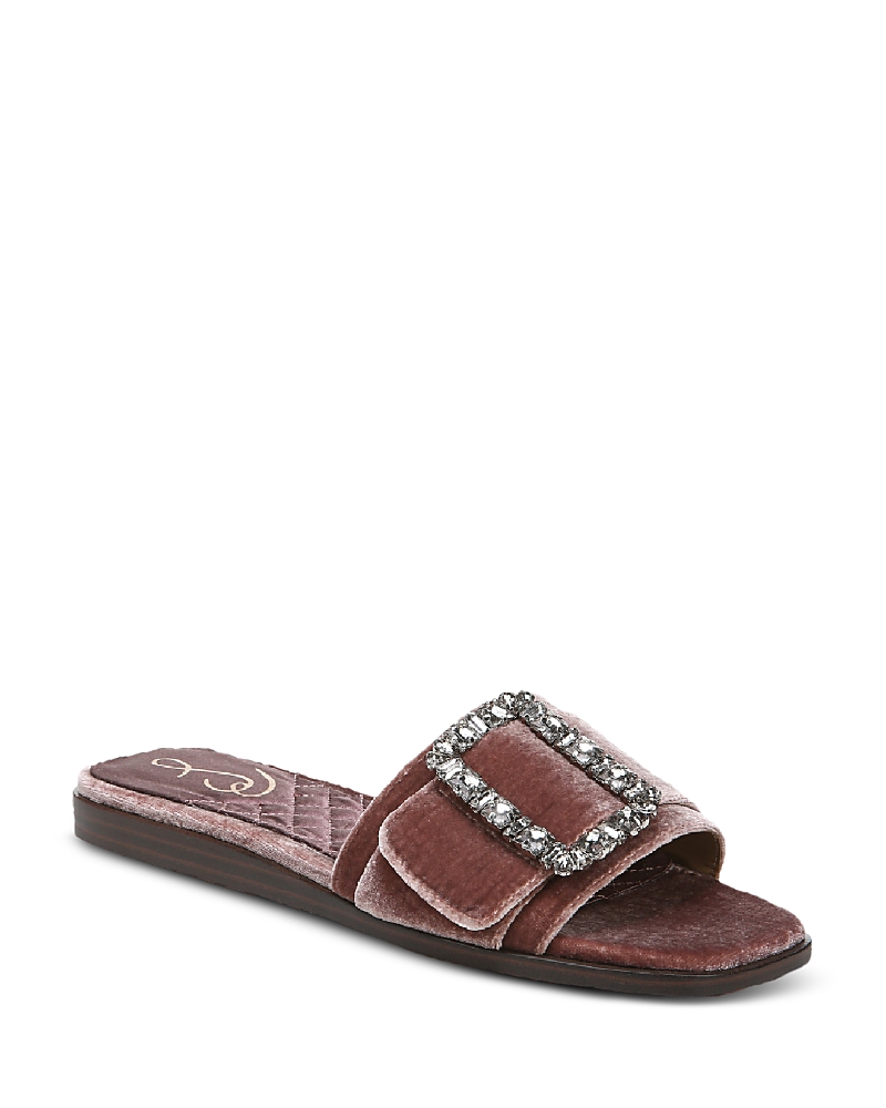 SAM EDELMAN WOMEN'S INEZ BUCKLE SLIDE SANDALS