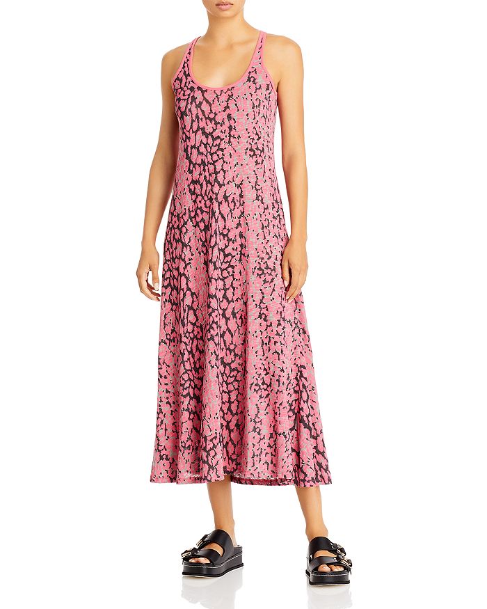 Atm Anthony Thomas Melillo Leopard Print Tank Dress Bloomingdale S