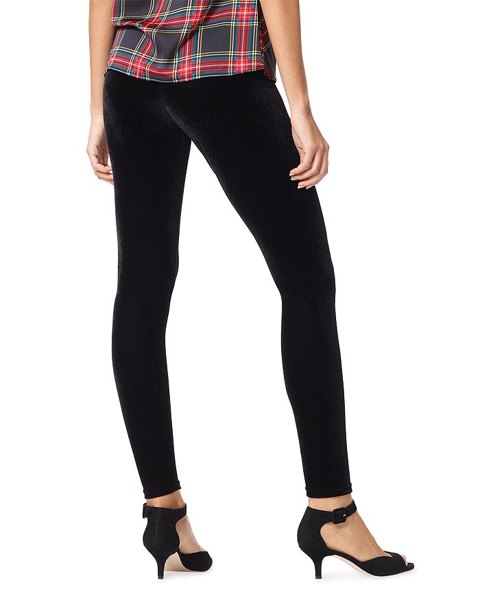 AVENUE BODY | Women's Plus Size Velvet Leggings - black - Large/X Large