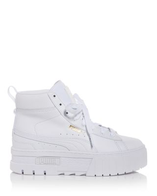 PUMA Women's Mayze Platform Mid Top Sneakers | Bloomingdale's