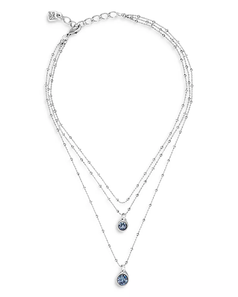 UNOde50 Layered Crystal Necklace