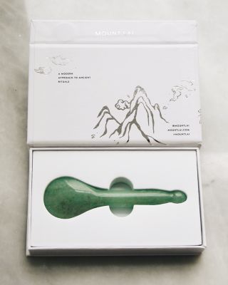 The Jade Acupressure Gua Sha Spoon