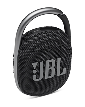 Shop Jbl Clip 4 Waterproof Bluetooth Speaker - Black