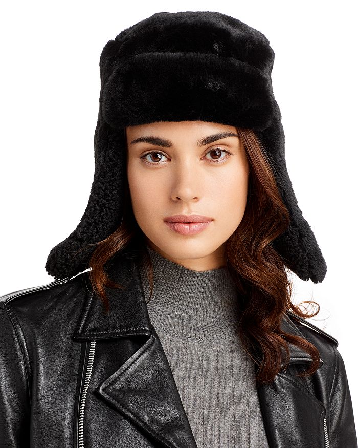 Fur outlet hat bloomingdales