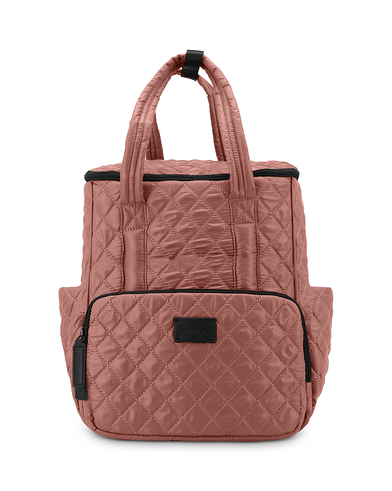 7am Enfant London Diaper Backpack In Rose Dawn